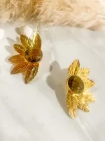 Arete Amara ojo de tigre - Imagen 2