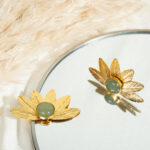 Aretes Amara jade