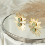 Aretes Amara jade - Imagen 2