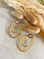 Arete Eco rosa - Imagen 2