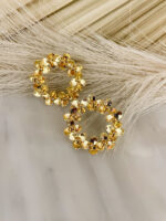 Aretes corona de flores - Imagen 2