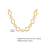Collar Milano Dorado - Imagen 2