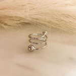 Anillo Aurelia Plateado