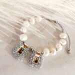 Pulsera Gracia y plateado