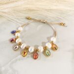 Pulsera 7 Arcángeles Medallas Ovaladas