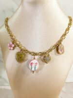 Collar Florencia rosa - Imagen 2