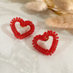 Aretes Clío Rojo