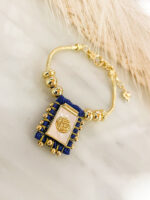 Pulsera escapulario Fe Azul - Imagen 2