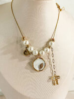 Collar nube blanca