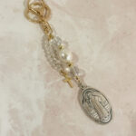 Charm  o llavero de Bolso San Benito plata