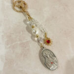 Charm  o llavero de Bolso corazon de plata