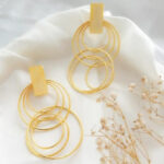 Aretes Entrelazado