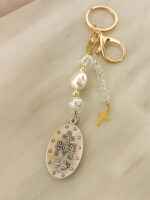 Charm  o llavero de Bolso Virgen Milagrosa - Imagen 2